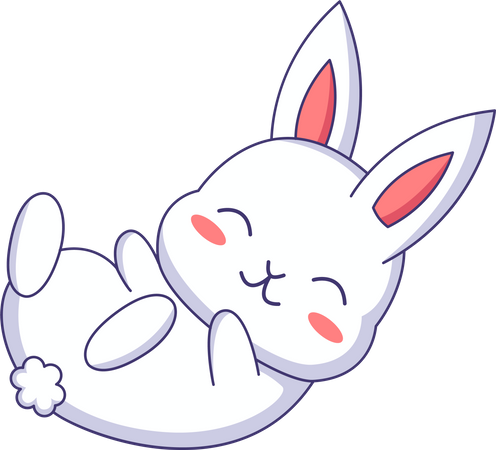 Happy Bunny  Illustration