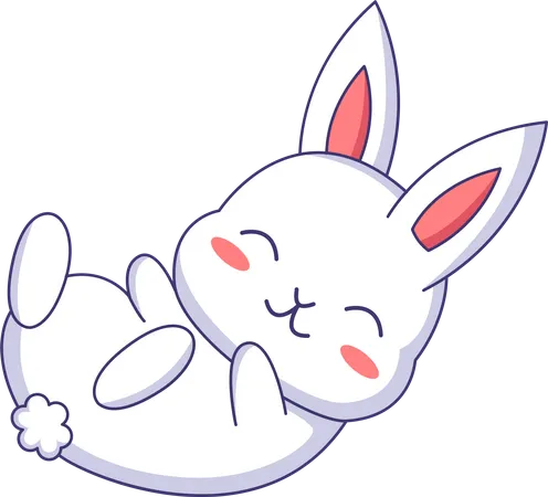 Happy Bunny  Illustration