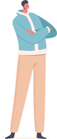 Happy businessman  Illustration