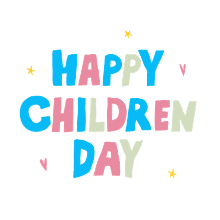 Happy Children's day  Illustration