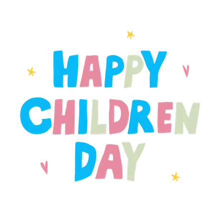 Happy Children's day  Illustration