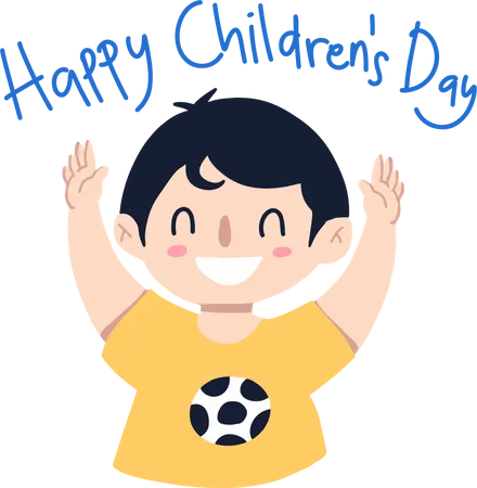 Happy Children's Day  Illustration