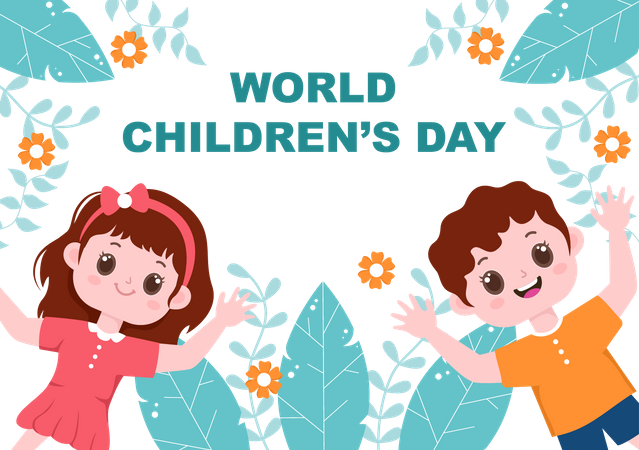 Happy Children's Day  Illustration