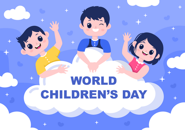 Happy Children's Day  Illustration