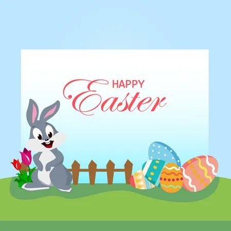 Happy Easter  Illustration