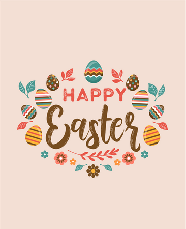 Happy Easter  Illustration