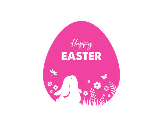 Happy Easter  Illustration