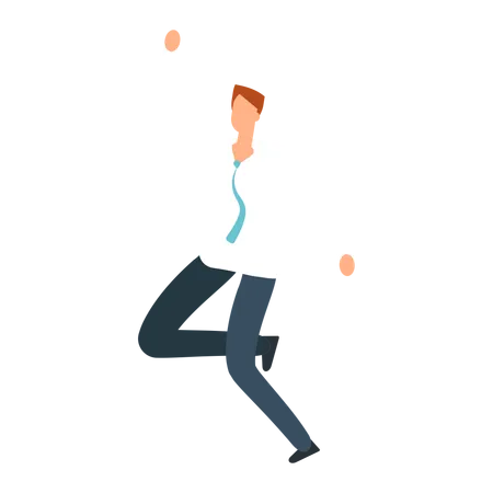Happy Excited Business People Employees Jumping Together Successful Team Work And Leadership Vector Cartoon Concept Business Leadership With Team Success Jump Illustration Illustration