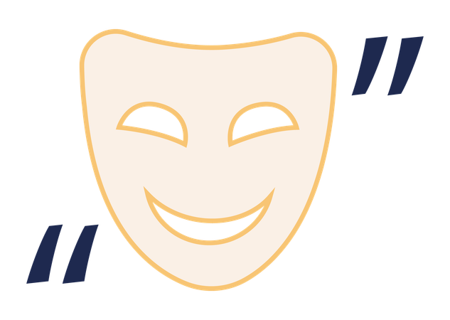 Happy face  Illustration