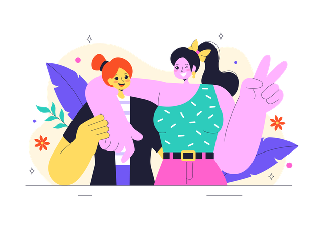 Happy Friendship Day  Illustration