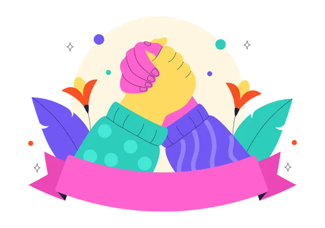 Happy Friendship Day  Illustration