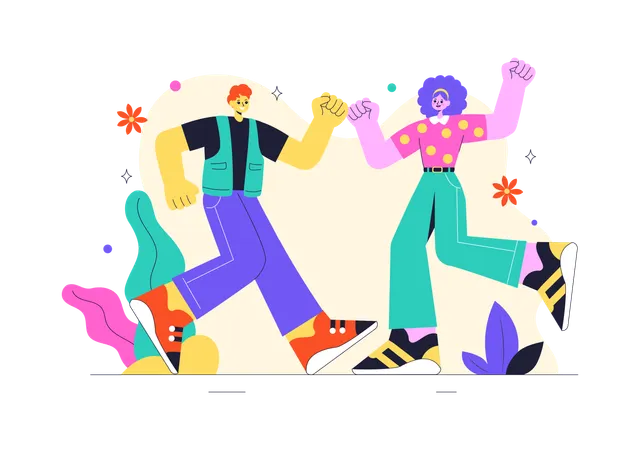 Happy Friendship Day  Illustration