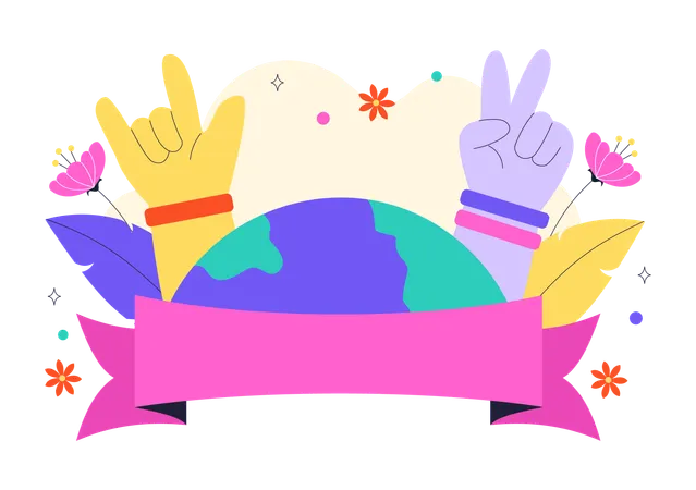 Happy Friendship Day  Illustration