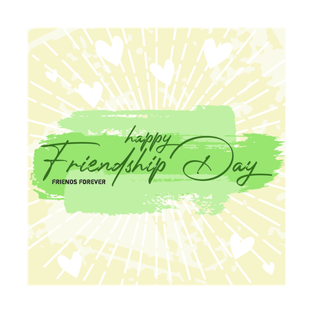 Happy Friendship Day  Illustration