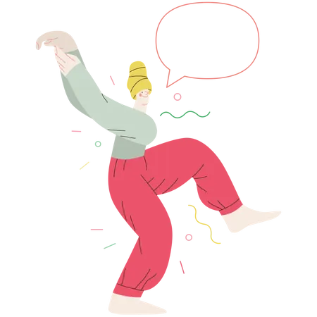 Happiness Happy Young Man Jumping In The Air Cheerfully Modern Flat Vector Concept Illustration Of A Happy Jumping And Dancing Person Feeling And Emotion Concept Illustration