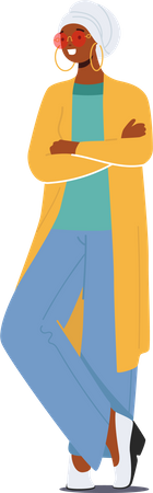 Happy Girl  Illustration