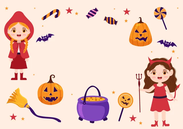Happy Halloween Illustration