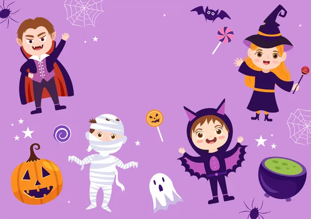 Happy Halloween  Illustration