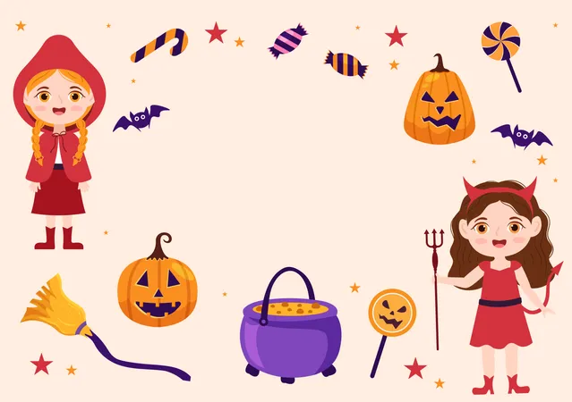 Happy Halloween  Illustration