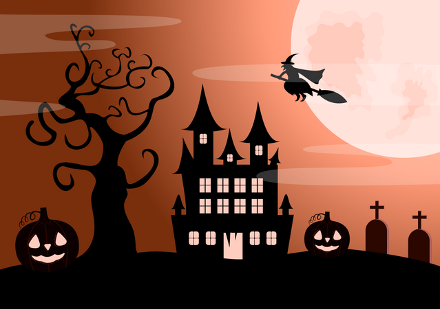 Happy Halloween  Illustration