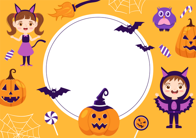 Happy Halloween  Illustration