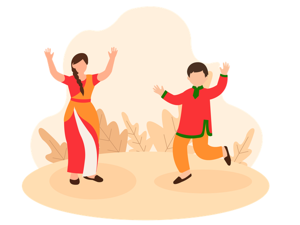 Happy Indian Independence Day  Illustration