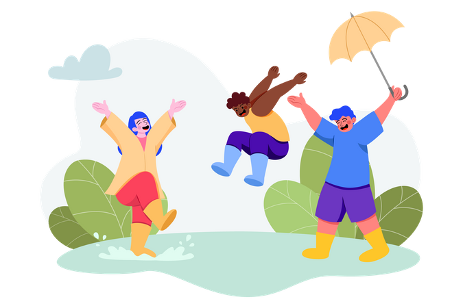 Happy International Friendship Day  Illustration