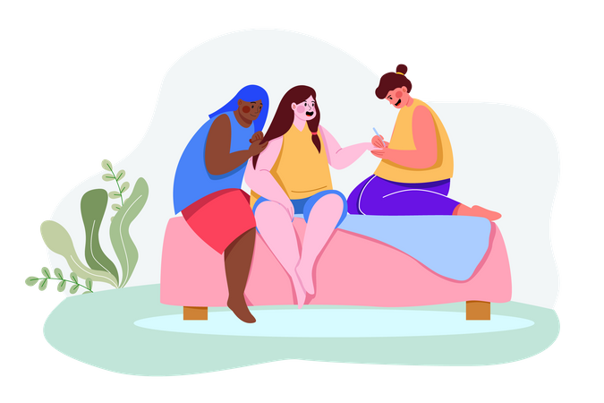 Happy International Friendship Day  Illustration