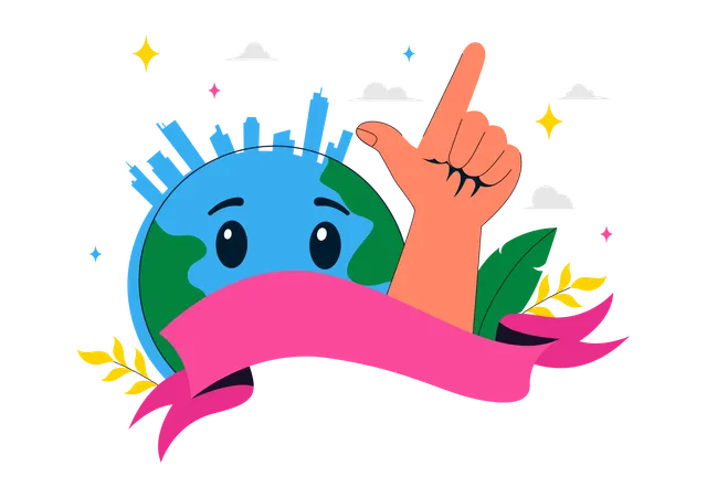 Happy Left Handers Day  Illustration