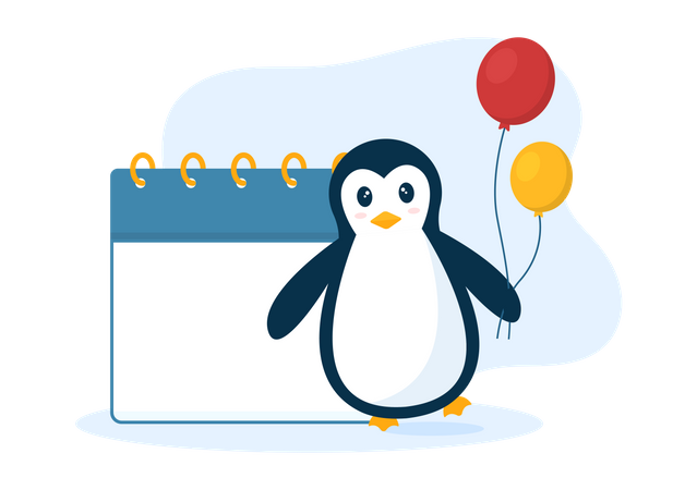 Happy Penguin Awareness Day Illustration
