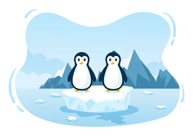Happy Penguin Awareness Day Illustration