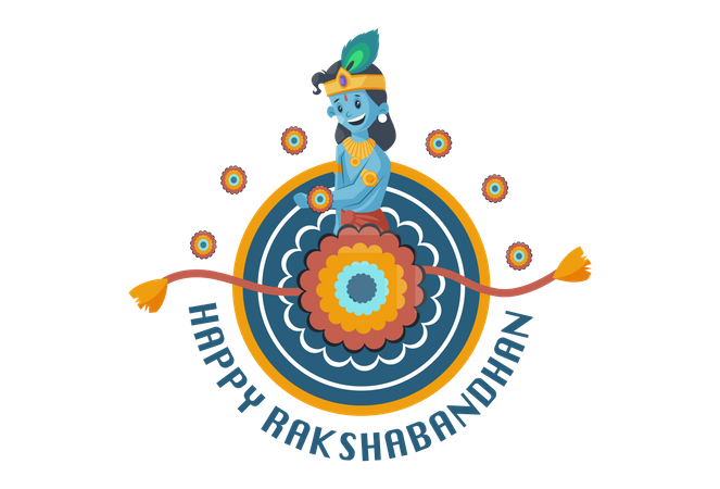 Happy Rakshabandhan  イラスト