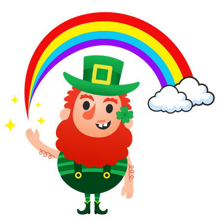 Happy saint Patrick's day  Illustration