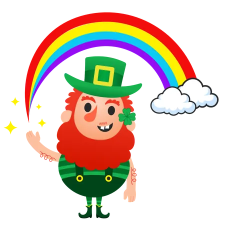 Happy saint Patrick's day  Illustration