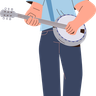 banjo illustration svg