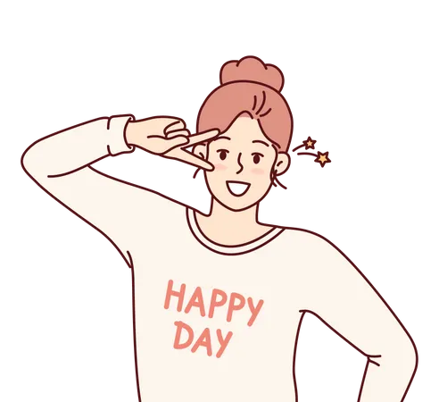 Happy women day  Illustration