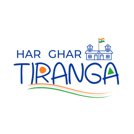 Har Ghar Tiranga  Illustration