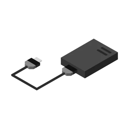 Hard Disk  Illustration