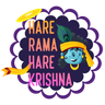 hare rama hare krishna illustration free download