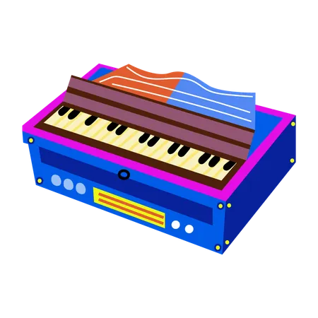 Harmonium  Illustration