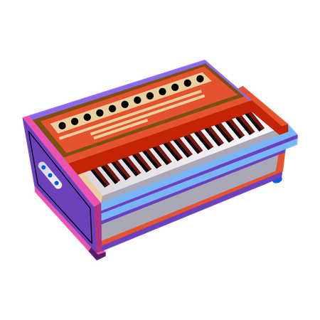 Harmonium  Illustration