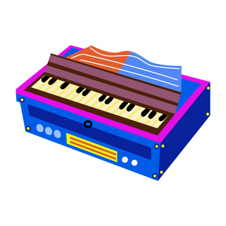 Harmonium  Illustration