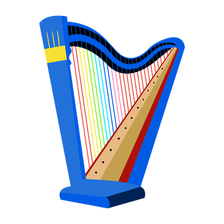 Harp  Illustration