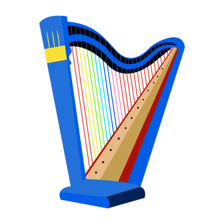 Harp  Illustration