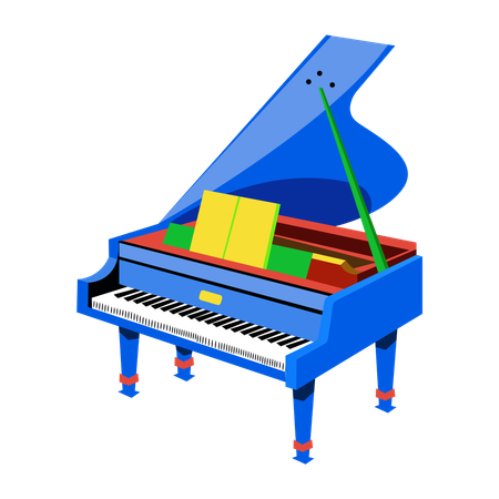 Harpsichord  Illustration