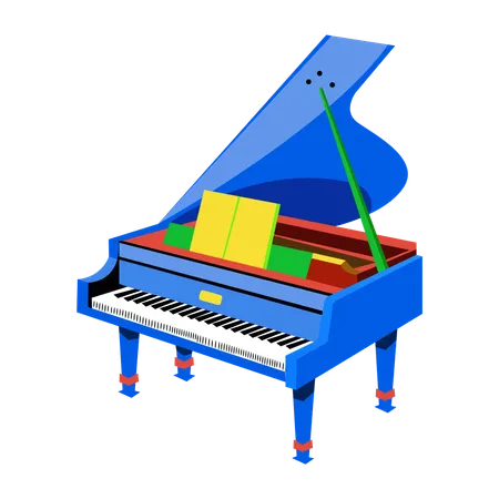 Harpsichord  Illustration