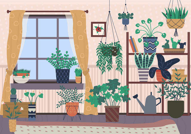 Haus & Garten  Illustration