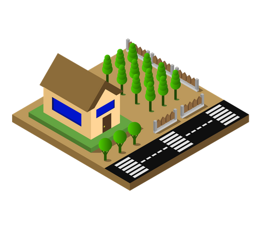 Haus  Illustration