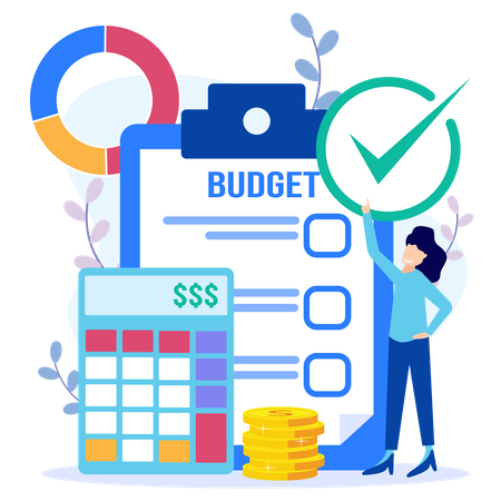 Budget  Illustration