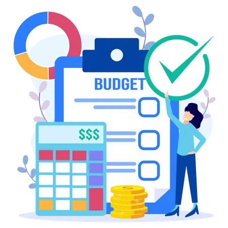 Budget  Illustration